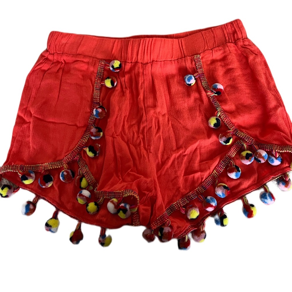 Boho Pom Pom Shorts